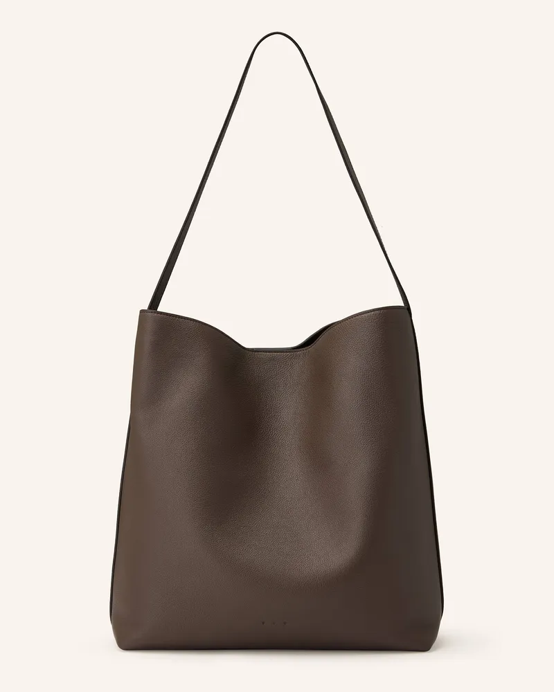 Aesther Ekme Schultertasche SAC SUPPLE Dunkelbraun