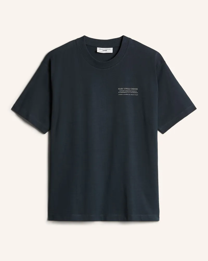Marc O'Polo T-Shirt blau Blau