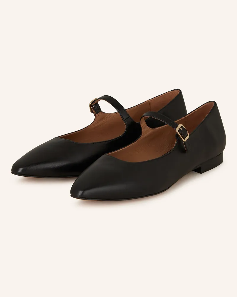 Flattered Mary-Jane-Ballerinas CAMILA Schwarz