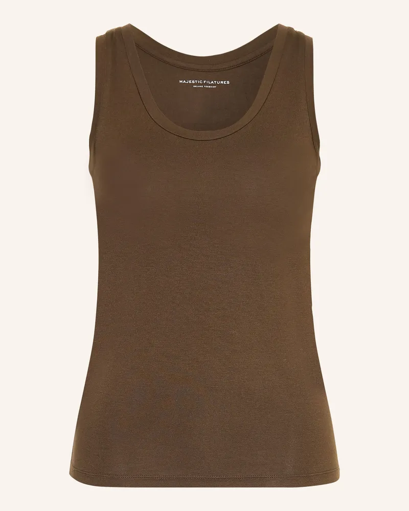 Majestic Top braun Braun