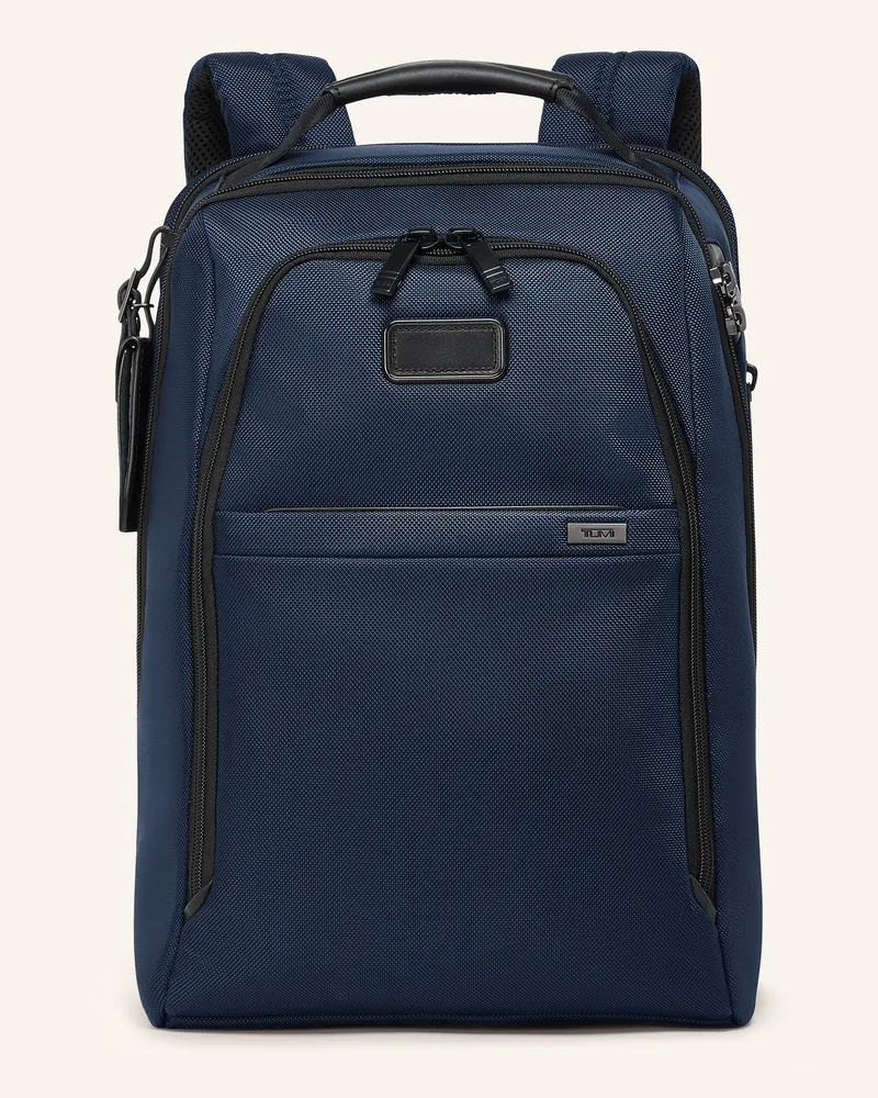 Tumi Alpha Rucksack Medium Expandable Mit Laptop-Fach blau Dunkelblau