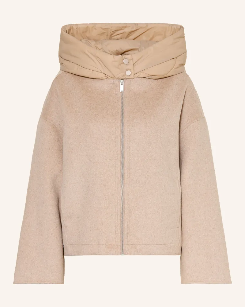 OPUS Blouson Mit Abnehmbarer Kapuze beige Beige