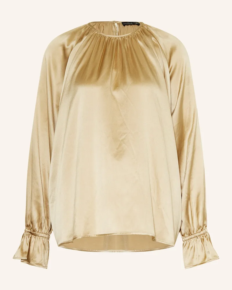 van Laack Blusenshirt Vl-Dilja-Xx Aus Seide gold Beige