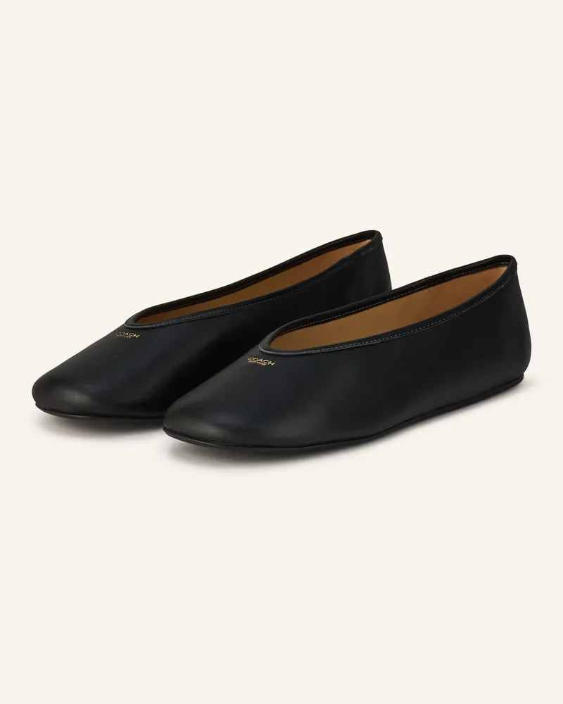 Coach Ballerinas HOUSTON Schwarz
