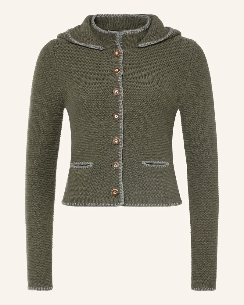 Johann & Johanna Strickjacke gruen Oliv