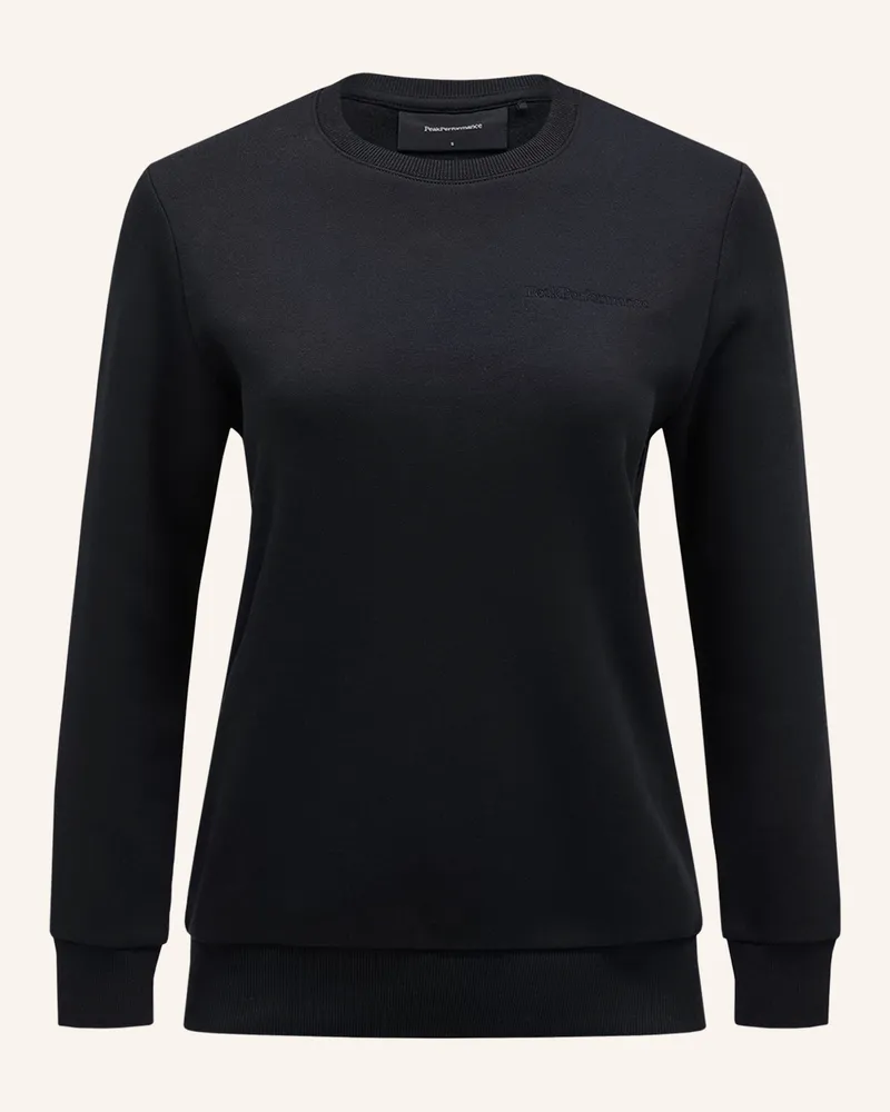 Peak Performance Sweatshirtpullover schwarz Schwarz