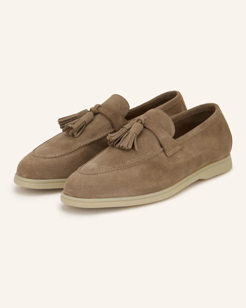 lilienfels Slipper beige Taupe