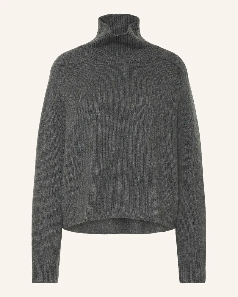 Juvia Rollkragenpullover Rike grau Dunkelgrau
