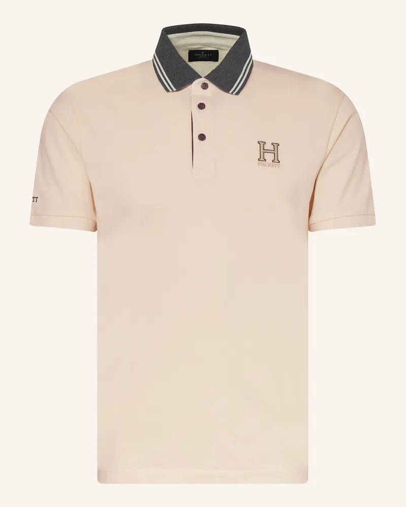 Hackett Piqué-Poloshirt HERITAGE Classic Fit Ecru