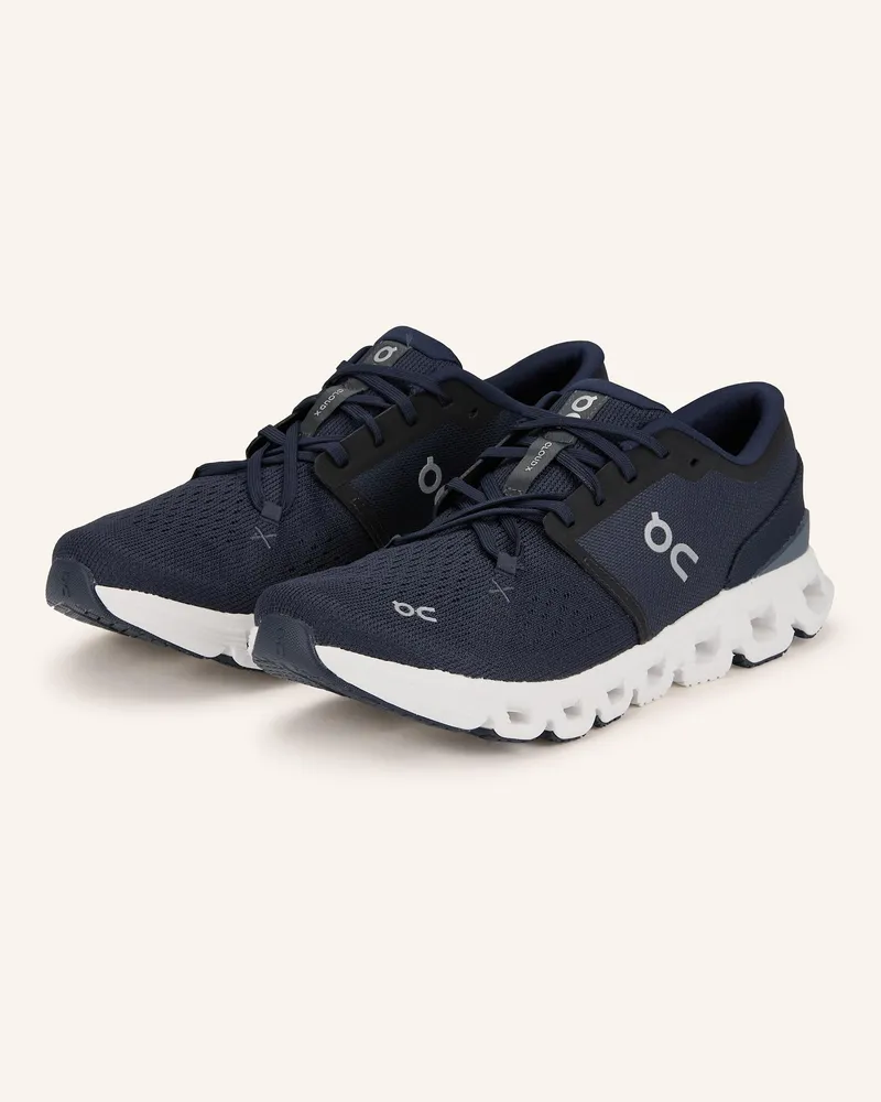 ON Fitnessschuhe CLOUD X 4 Dunkelblau