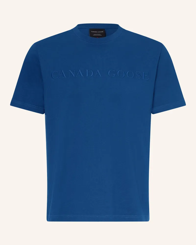 Canada Goose T-Shirt Vantage blau Blau