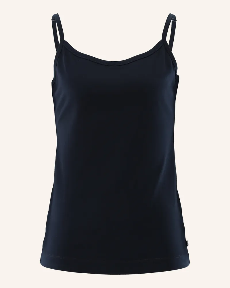 van Laack Top Slim Fit blau Dunkelblau