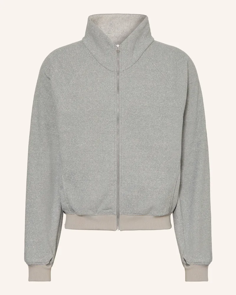 District Vision Sweatjacke grau Hellgrau