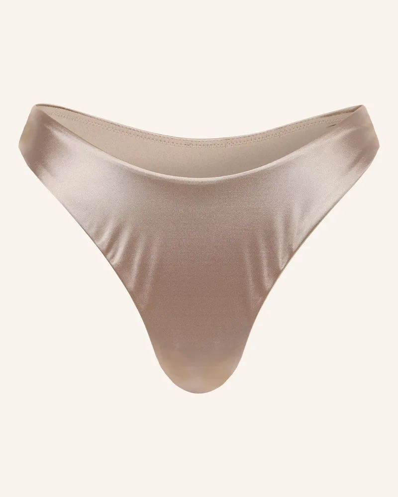 Calvin Klein Brazilian-Bikini-Hose DIPPED Beige