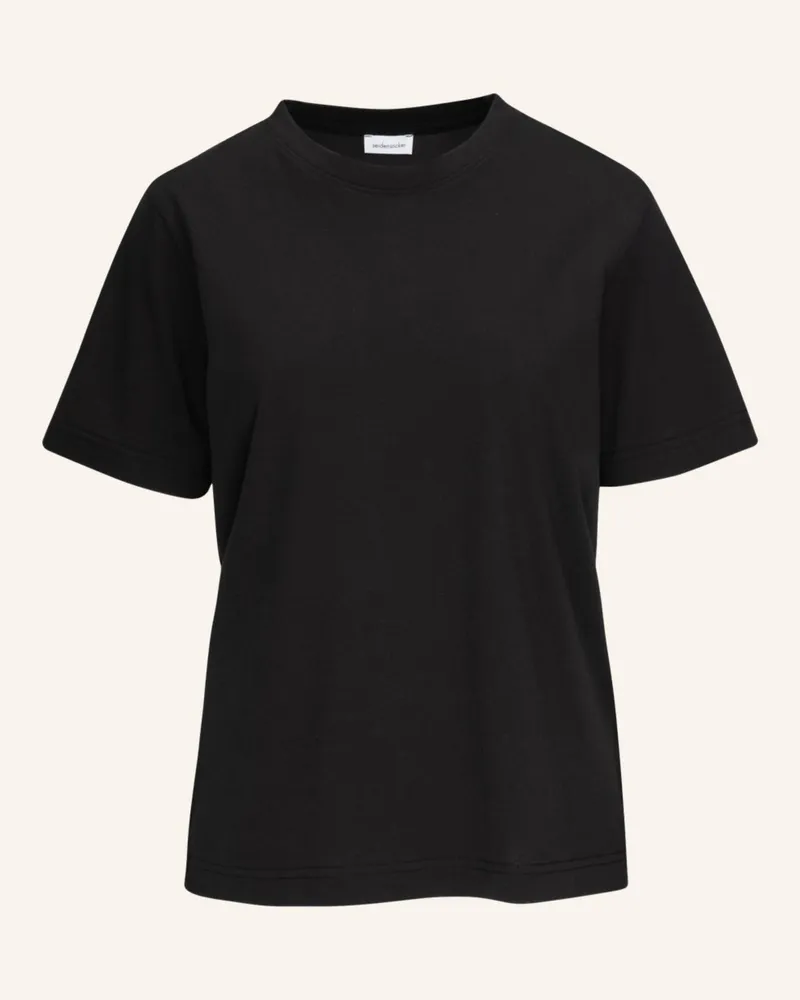 Seidensticker T-Shirt Schwarz