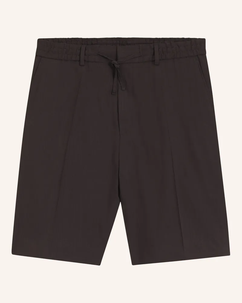 HUGO BOSS Business Hose P-PETER-RDS-S-WG-262 Relaxed Fit Dunkelbraun