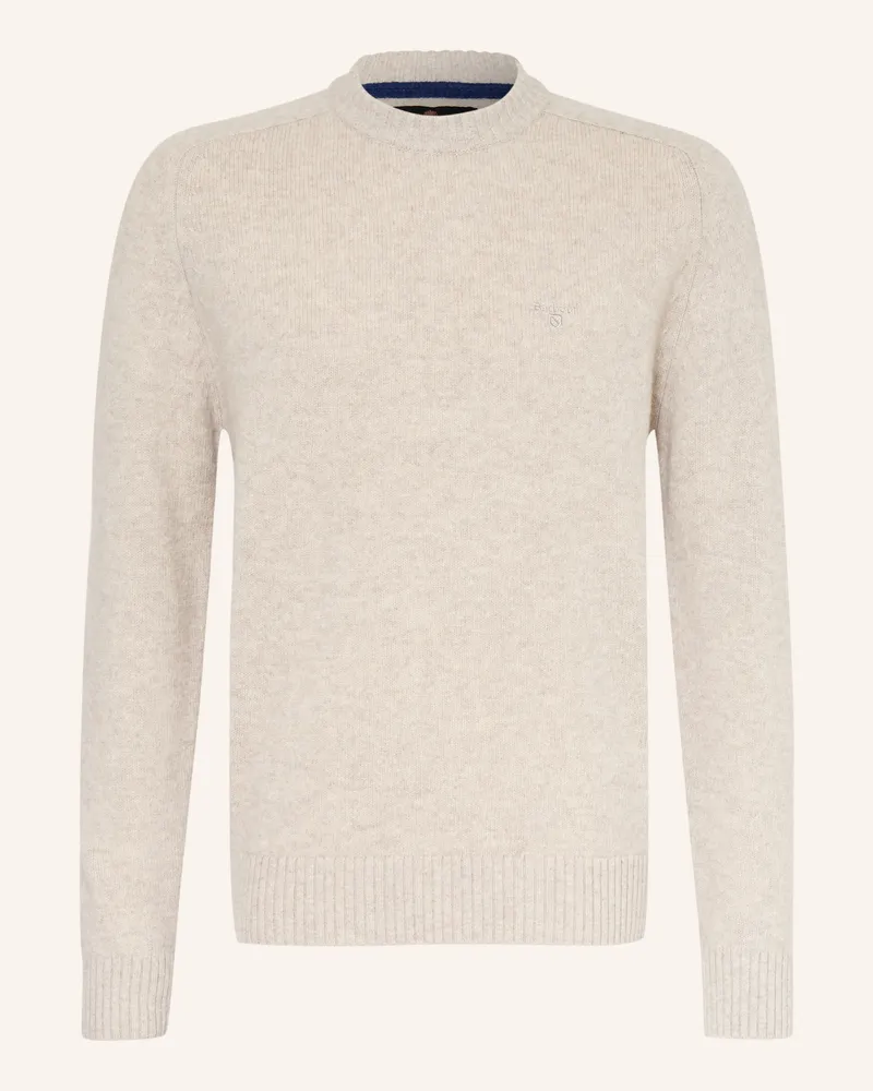 Barbour Pullover grau Hellgrau
