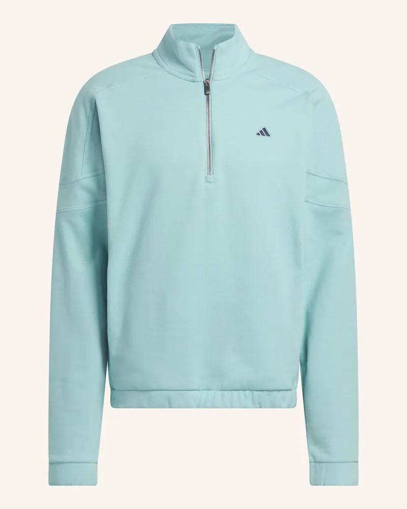 adidas GO-TO HERITAGE LOOSE QUARTER-ZIP Grün