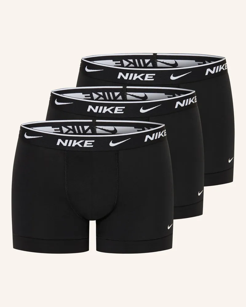 Nike 3er-Pack Boxershorts ESSENTIAL COTTON STRETCH Schwarz
