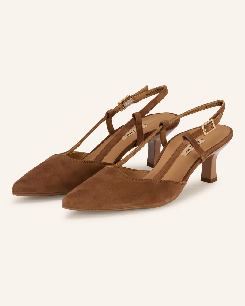 paul green Slingpumps Braun