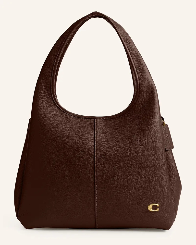 Coach Beuteltasche LANA Dunkelbraun