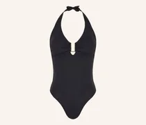 Neckholder-Badeanzug Tampa schwarz