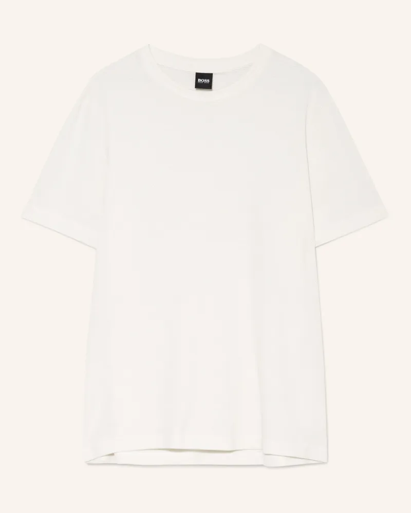 HUGO BOSS T-Shirt Tiburt weiss Weiss