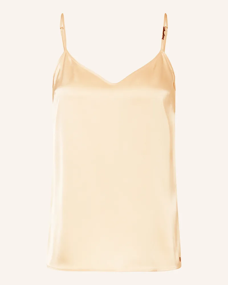 Marc Cain Satintop beige Creme