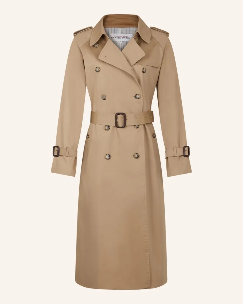 Gerard Darel Trenchcoat Serge beige Beige