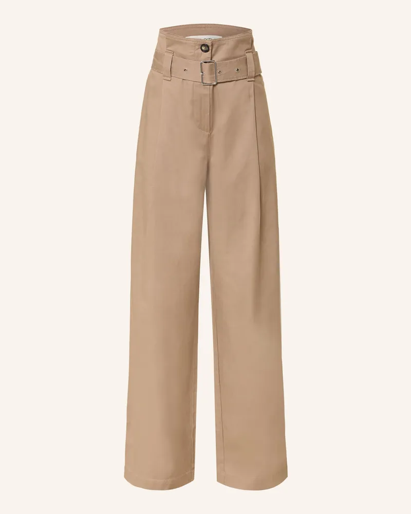 Marc O'Polo Paperbag-Hose Beige