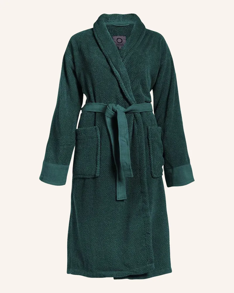 Essenza Bademantel Connect Organic Uni gruen Grün