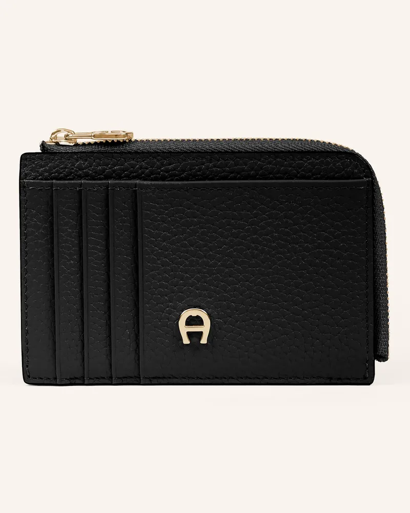 Aigner Kartenetui Delia schwarz Schwarz