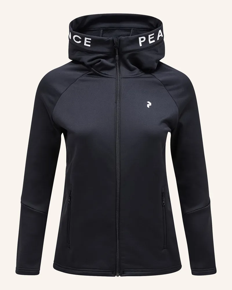 Peak Performance Midlayer Jacke RIDER Schwarz