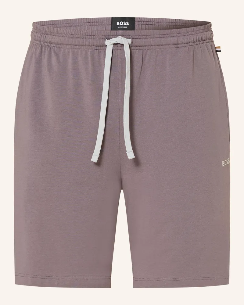 HUGO BOSS Lounge-Shorts Mix&Match lila Lila
