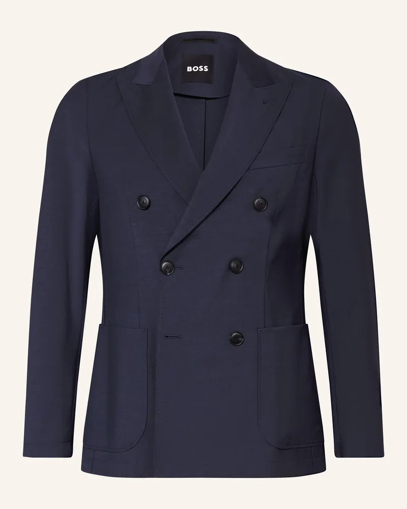 HUGO BOSS Anzugsakko Hanry Slim Fit blau 404