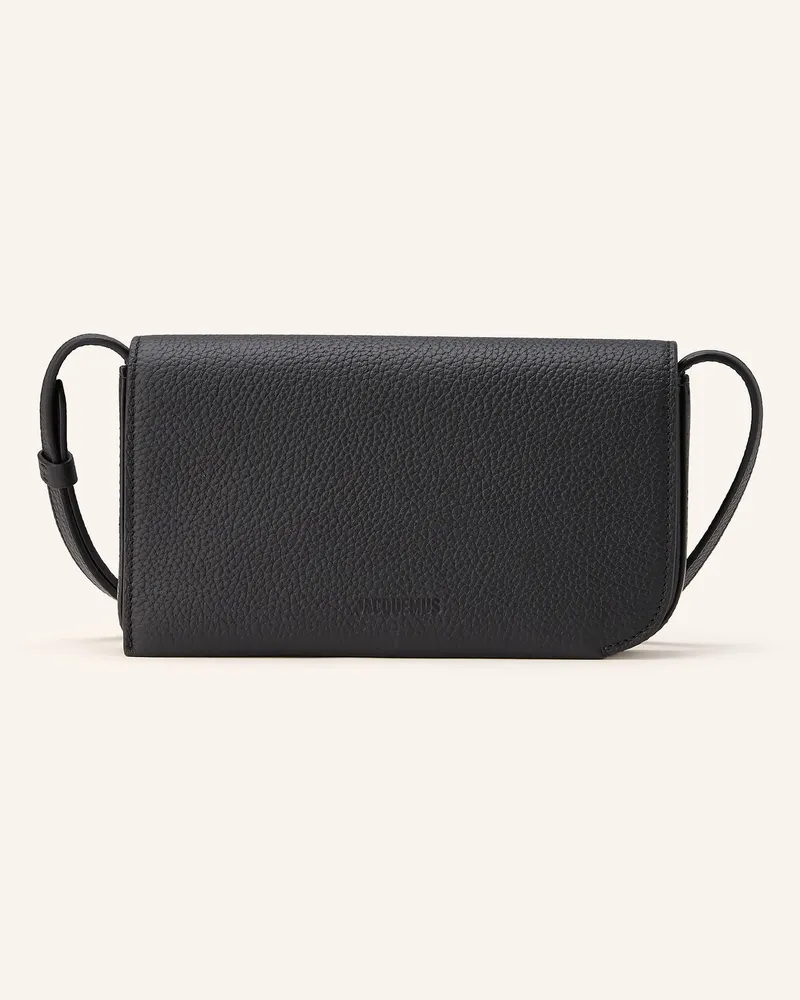 Jacquemus Umhängetasche LE CURVO Schwarz
