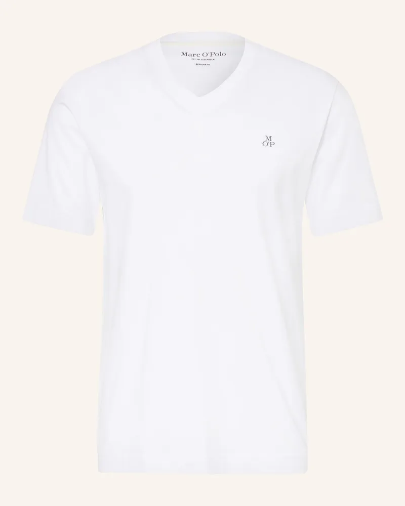 Marc O'Polo T-Shirt weiss Weiss