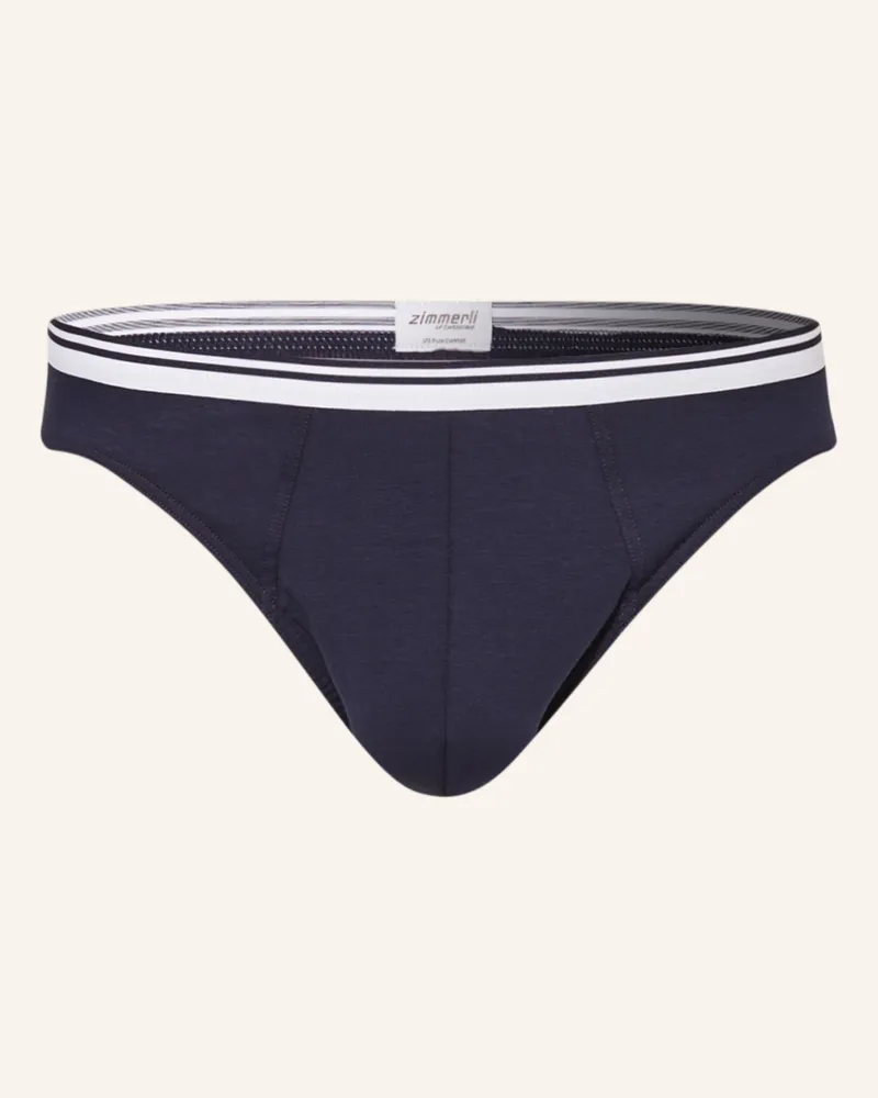 Zimmerli Slip PURE COMFORT Dunkelblau