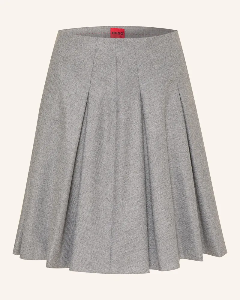 HUGO BOSS Faltenrock RADINA Grau