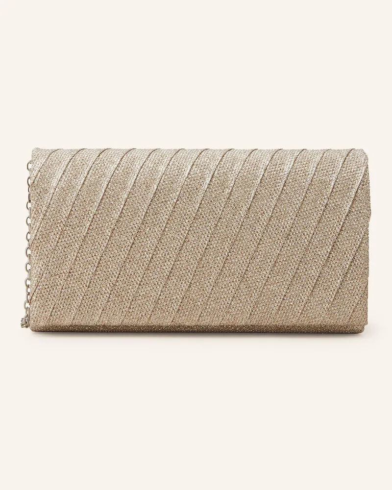 Vera Mont Clutch mit Glitzergarn Silber