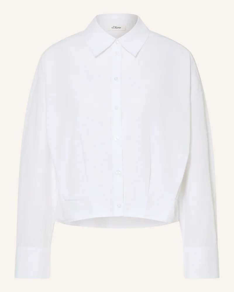 S.Oliver Hemdbluse weiss Weiss