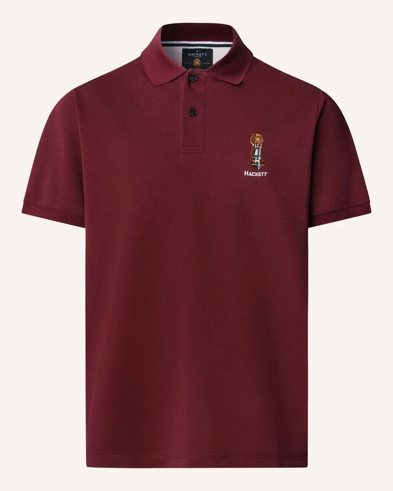 Hackett Poloshirt HERITAGE HARRY POLO Dunkelrot
