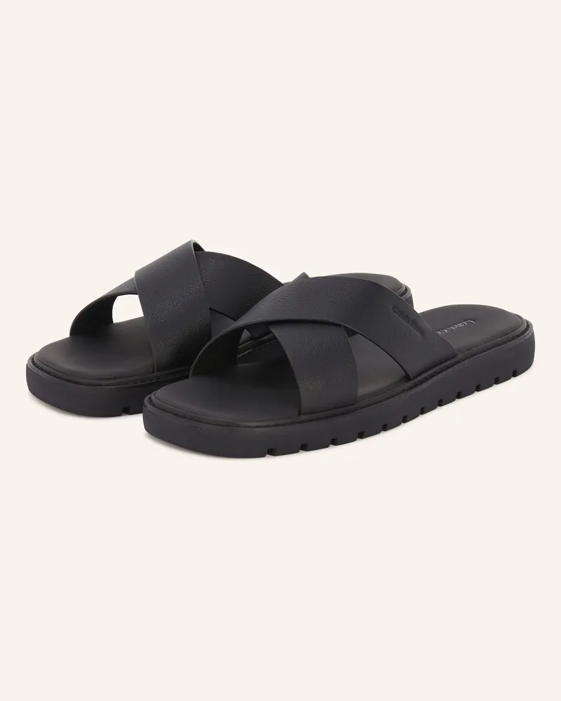 Calvin Klein Pantoletten Schwarz