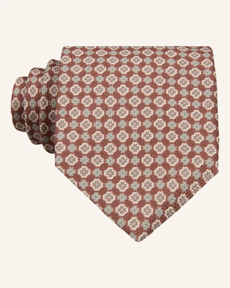 Profuomo Krawatte beige Braun