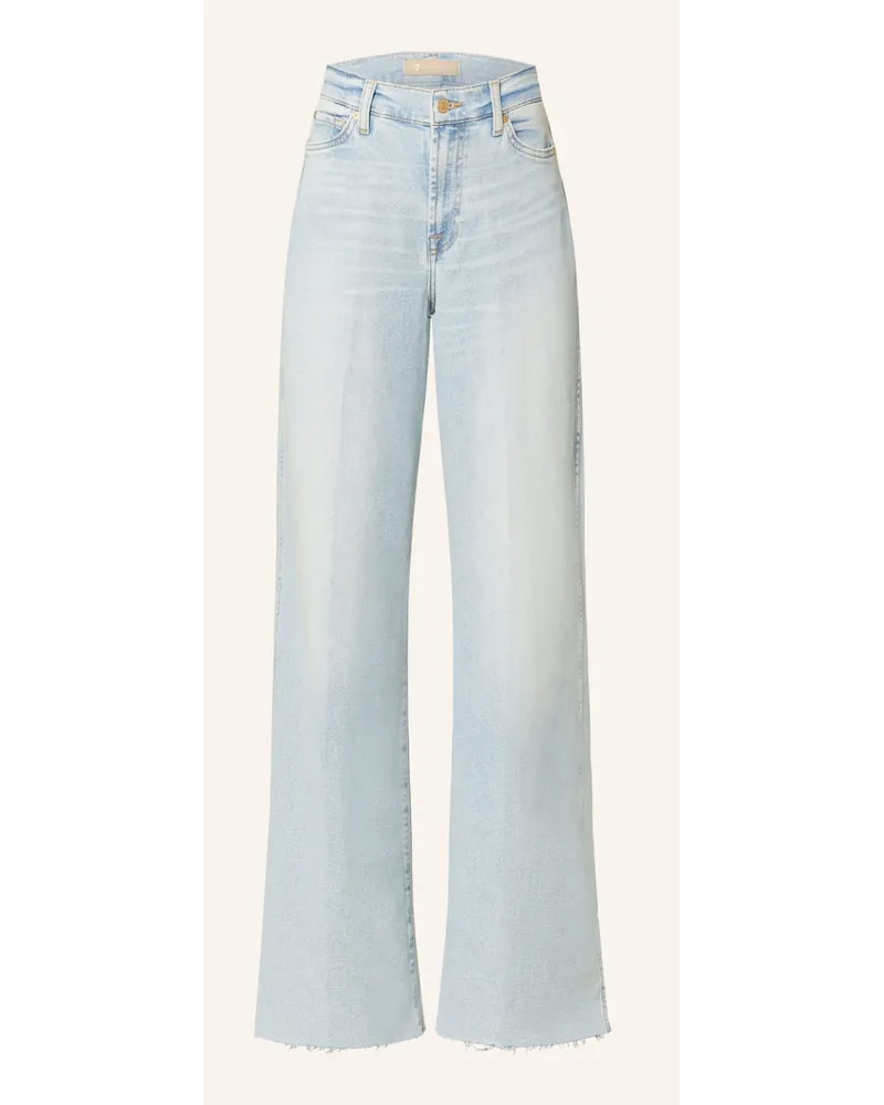 7 for all mankind Flared Jeans LOTTA LUXE Blau