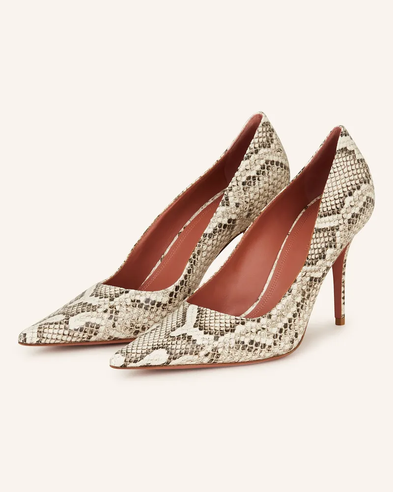 Amina Muaddi Pumps BARBARA Creme