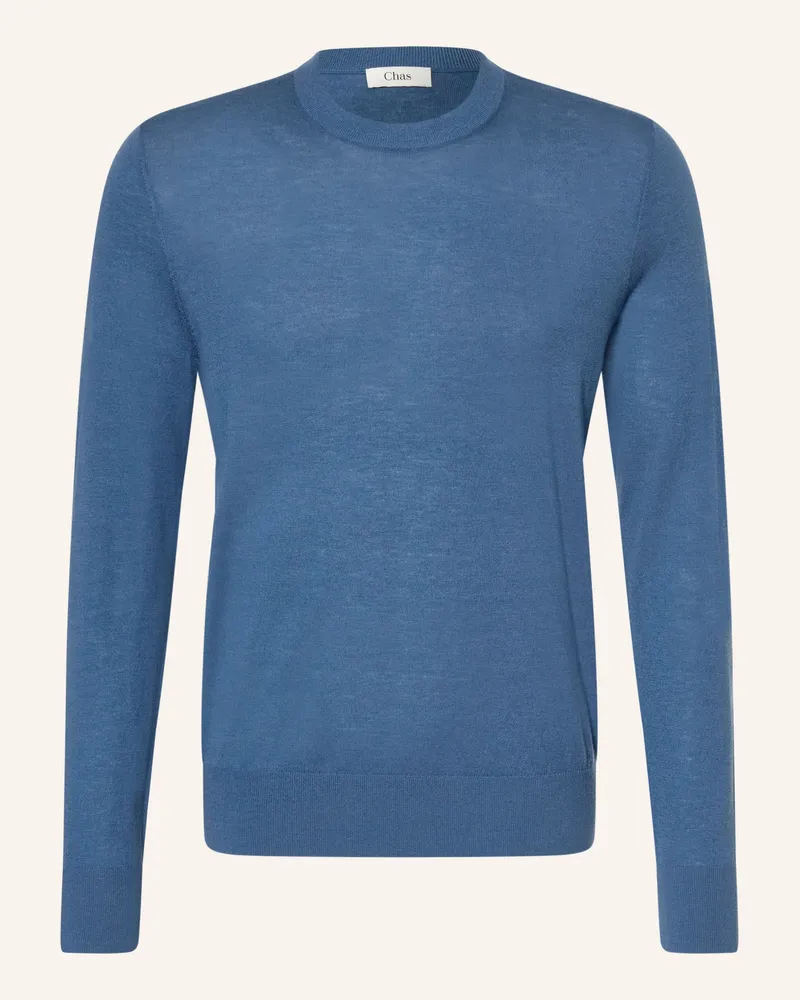 Chas Pullover Blau