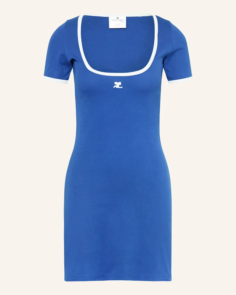 Courrèges Kleid Blau