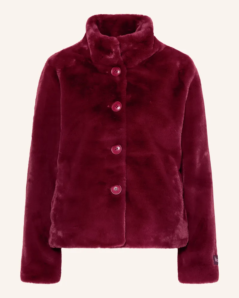 RINO & PELLE Kunstpelz-Jacke VIE Fuchsia