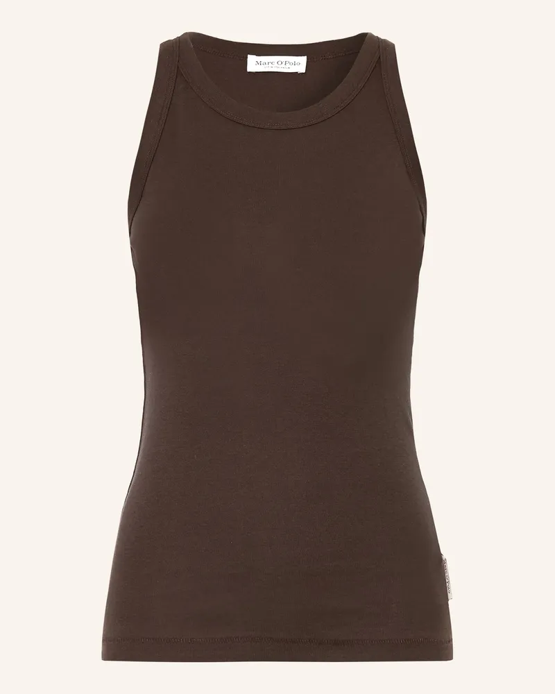 Marc O'Polo Top braun Dunkelbraun